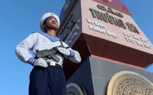 Trường Sa hướng về Đại hội Đảng lần thứ XIV