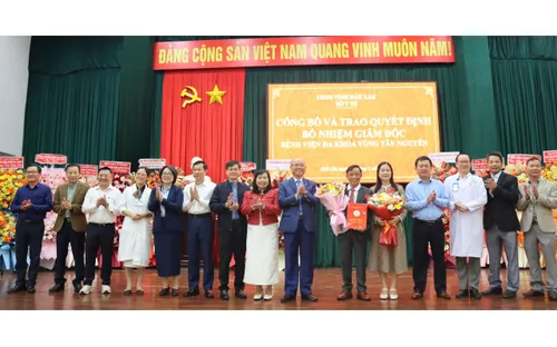 Bệnh viện Đa khoa vùng Tây Nguyên có giám đốc mới