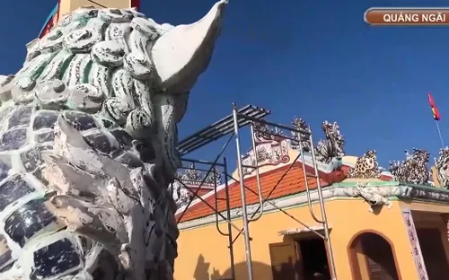 Quảng Ngãi: Trùng tu, tôn tạo di tích xuống cấp trên đảo Lý Sơn