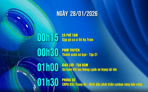 Lịch phát sóng ngày 28/01/2026 trên kênh VTV8