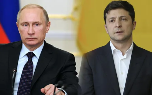 Nga tuyên bố sẵn sàng mời Tổng thống Zelensky tới Moscow đàm phán với ông Putin
