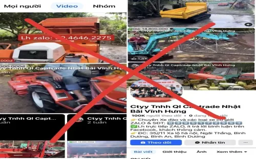 Giả mạo doanh nghiệp bán máy nông nghiệp giá rẻ, nhóm đối tượng lừa hơn 500 người, chiếm đoạt trên 5 tỷ đồng