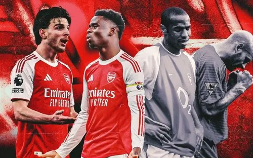Arsenal đối mặt nỗi sợ thất bại sau cú sảy chân trước Man Utd