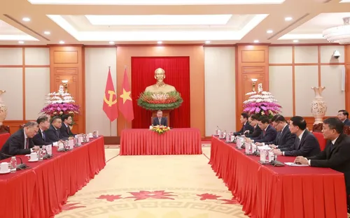 Tổng Bí thư Tô Lâm điện đàm với Tổng thống Hàn Quốc Lee Jae Myung