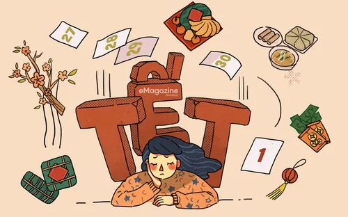 Áp lực vô hình dịp Tết: Khi niềm vui đoàn viên đi kèm căng thẳng