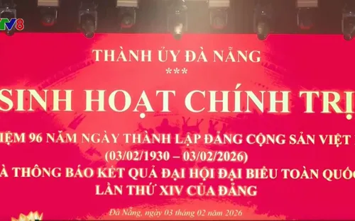 Sinh hoạt chính trị kỷ niệm 96 năm ngày thành lập Đảng