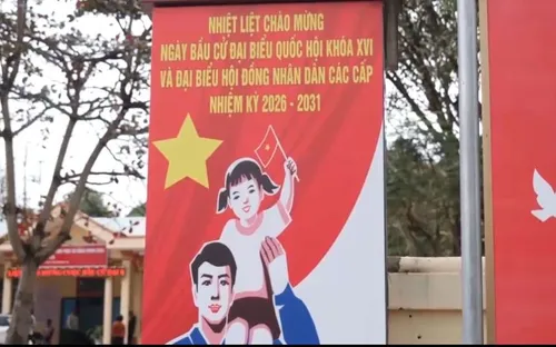 Công tác chuẩn bị bầu cử ở vùng biên