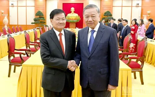 Tổng Bí thư Tô Lâm kết thúc chuyến thăm cấp Nhà nước tới Lào, thúc đẩy hợp tác toàn diện