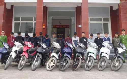 Liên tiếp triệt phá các nhóm trộm cắp xe máy tại Đà Nẵng và Nghệ An