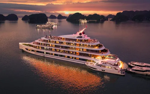 Du thuyền siêu sang Sea Stars Cruise neo đậu Bến Nhà Rồng, mở trải nghiệm nghỉ dưỡng đêm trên sông Sài Gòn