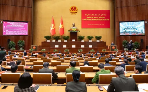 Tổ chức Hội nghị toàn quốc quán triệt, triển khai Nghị quyết Đại hội XIV của Đảng