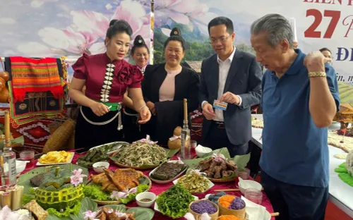 Liên hoan “27 phong vị ẩm thực Điện Biên” tạo điểm nhấn du lịch dịp đầu Xuân