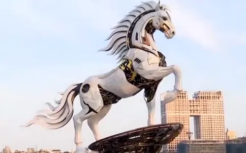 Độc đáo linh vật Ngựa ở Đà Nẵng