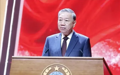 Tổng Bí thư Tô Lâm dự lễ kỷ niệm 80 năm truyền thống Lực lượng Tình báo CAND, trao Huân chương Hồ Chí Minh