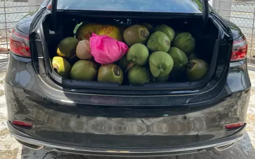 Lưu ý an toàn khi chở đồ cồng kềnh trên ôtô dịp cao điểm về quê