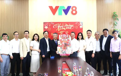 Phó Bí thư Thành ủy, Chủ tịch HĐND thành phố Đà Nẵng Nguyễn Đức Dũng thăm, chúc Tết VTV8