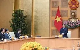 Thủ tướng tiếp 37 doanh nghiệp Nhật Bản, nhấn mạnh ưu tiên đầu tư xanh và công nghệ cao