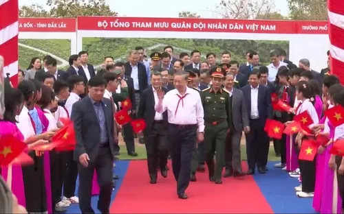 Tổng Bí thư Tô Lâm thăm và làm việc tại Đắk Lắk