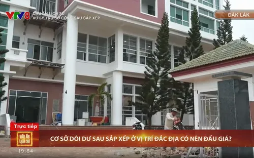 Dấu ấn lịch sử: Xử lý trụ sở công sau sắp xếp