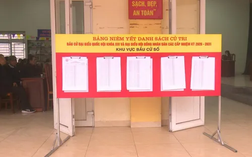 Rà soát, niêm yết danh sách cử tri: Bảo đảm quyền bầu cử của công dân