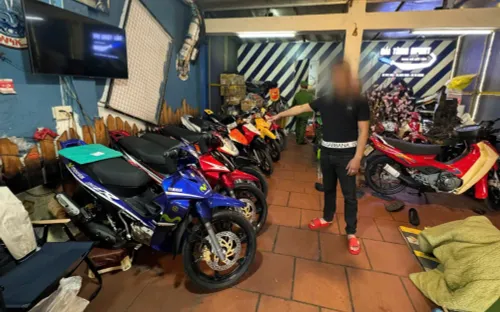 Công an Thái Nguyên triệt phá đường dây nhập lậu mô tô phân khối lớn, bắt tạm giam 2 đối tượng