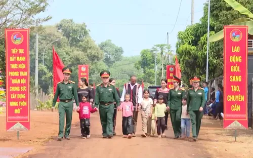 Xuân trên biên giới Tây Nguyên