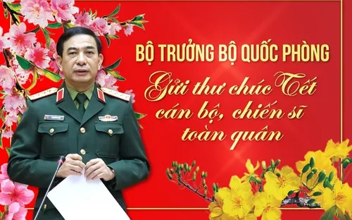 Bộ trưởng Quốc phòng Phan Văn Giang chúc Tết, động viên toàn quân hoàn thành xuất sắc nhiệm vụ