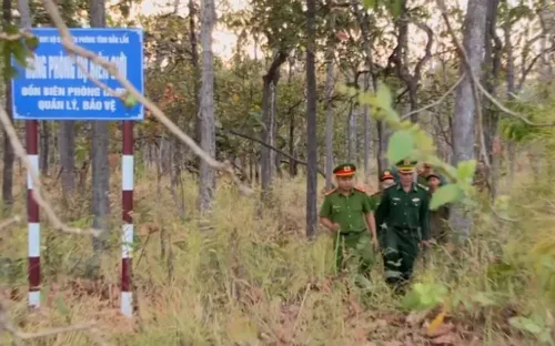 Công an xã trên vùng xa Tây Nguyên