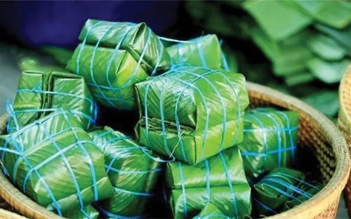 Vị phù sa trong nếp bánh ngày xuân