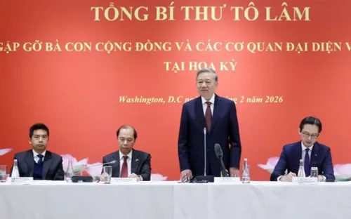 Tổng Bí thư Tô Lâm gặp gỡ cộng đồng người Việt Nam tại Hoa Kỳ, khẳng định tạo điều kiện để kiều bào đóng góp cho đất nước