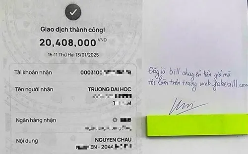 Cảnh báo lừa đảo chuyển khoản giả nhắm vào người bán hàng