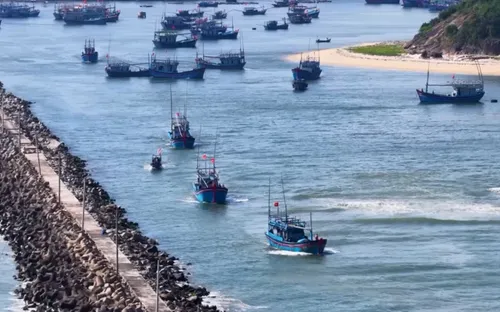 Ngư dân phấn khởi vươn khơi đầu năm