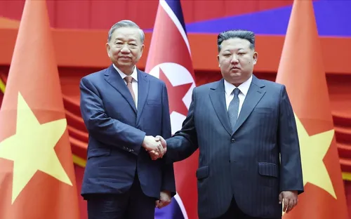 Tổng Bí thư Tô Lâm gửi Điện chúc mừng ông Kim Jong Un tái cử Tổng Bí thư