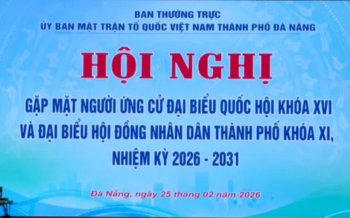 Hội nghị gặp mặt người ứng cử đại biểu Quốc hội khóa XVI và đại biểu HĐND thành phố khóa XI, nhiệm kỳ 2026 - 2031