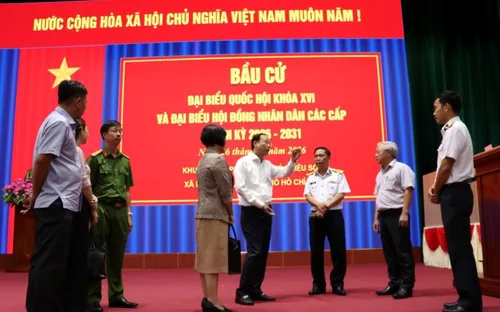 TP Hồ Chí Minh tổ chức bầu cử sớm cho hơn 4.500 cử tri làm việc ngoài khơi