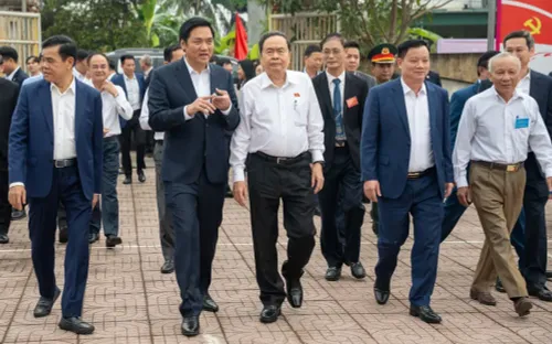 Chủ tịch Quốc hội đánh giá cao công tác chuẩn bị bầu cử tại Nghệ An