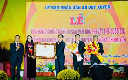 Lễ hội Bà Chiêm Sơn – Di sản văn hóa phi vật thể quốc gia