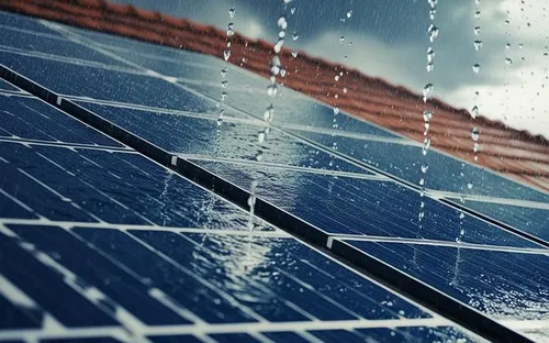 Pin mặt trời thế hệ mới có thể phát điện cả khi trời mưa