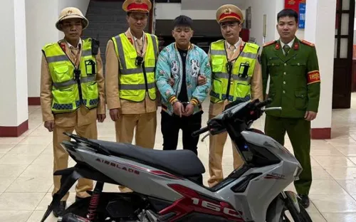 CSGT Bắc Ninh phát hiện xe không biển số, làm rõ là tang vật trộm cắp từ Hà Nội