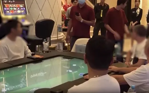 Bắt quả tang nhóm người nước ngoài đánh bạc trái phép tại tầng hầm khách sạn Sheraton Nha Trang