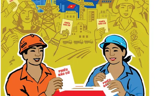 Cơ quan nào tổ chức hội nghị tiếp xúc cử tri trong vận động bầu cử?