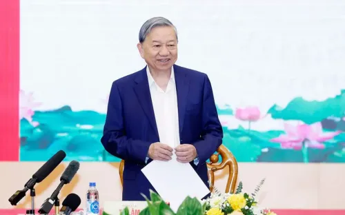 Tổng Bí thư Tô Lâm làm việc về dự thảo Quy định công tác chính trị, tư tưởng trong Đảng