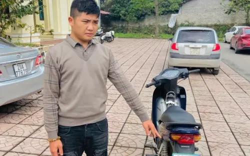 Tân binh ở Bắc Ninh hỗ trợ Công an xã bắt đối tượng trộm xe trước ngày nhập ngũ