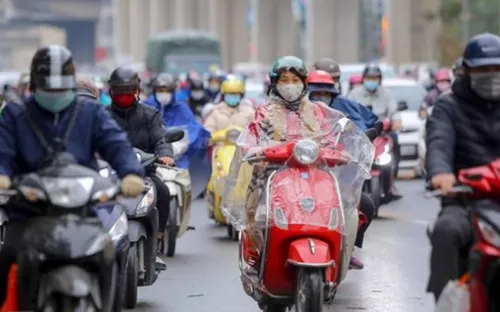 Miền Bắc chuyển rét do không khí lạnh, nhiều khu vực có mưa dông