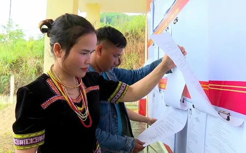 Ngày hội non sông trên đỉnh Trường Sơn: Niềm tin và kỳ vọng từ những lá phiếu vùng cao