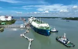 Tàu LNG đầu tiên năm 2026 cập cảng Thị Vải, mang theo 63.000 tấn khí hóa lỏng