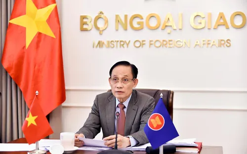 Bộ trưởng Ngoại giao Lê Hoài Trung tham dự hội nghị đặc biệt của ASEAN về tình hình Trung Đông