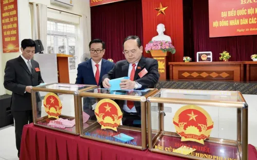 Quảng Ninh: Gần 90% cử tri tham gia bầu cử tính đến 11h30 ngày 15/3