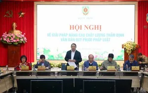 Chính phủ thống nhất Đề án tổng rà soát hệ thống văn bản quy phạm pháp luật