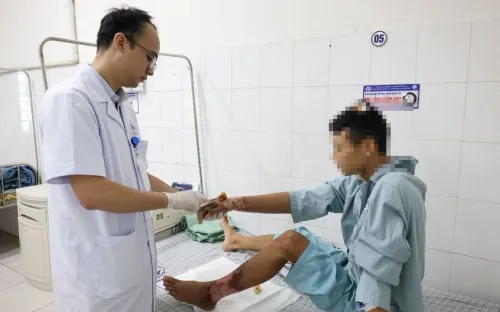 Thanh niên bị điện giật khi câu cá, cảnh báo nguy cơ mất an toàn gần đường dây điện